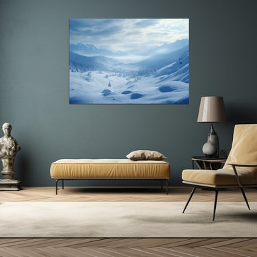 Tableau Paysage Neige